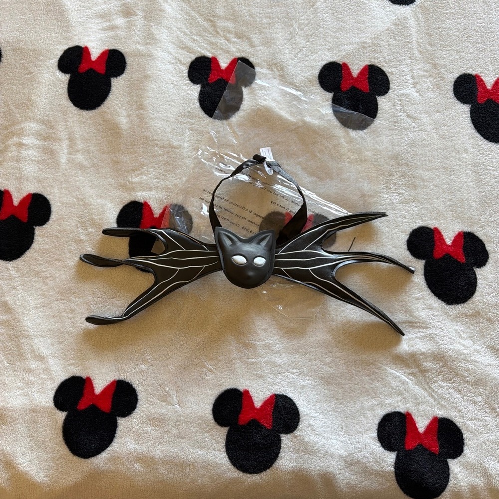 Disney Nightmare Before Christmas Jack Skellington Bat Bow Tie Costume - X0110